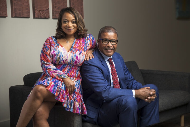 Black couple personal branding