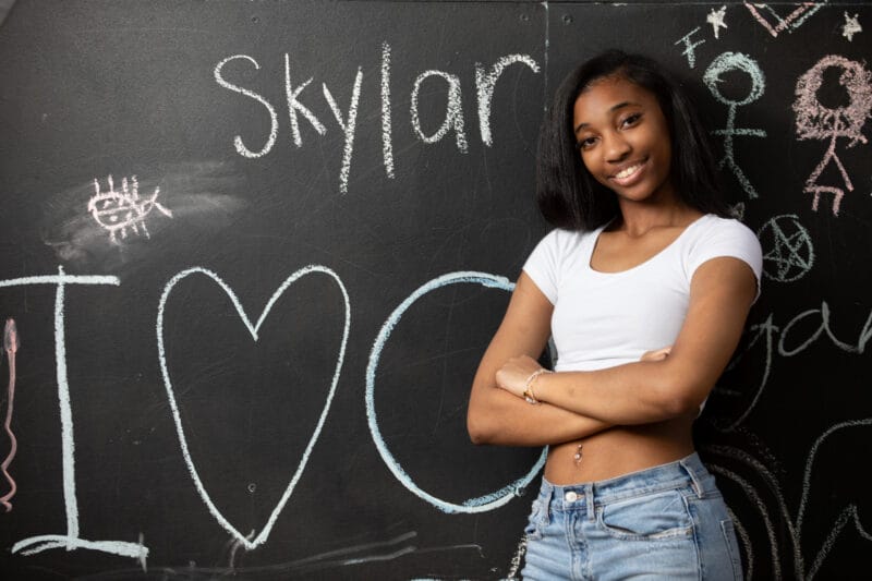 Georgetown senior portrait