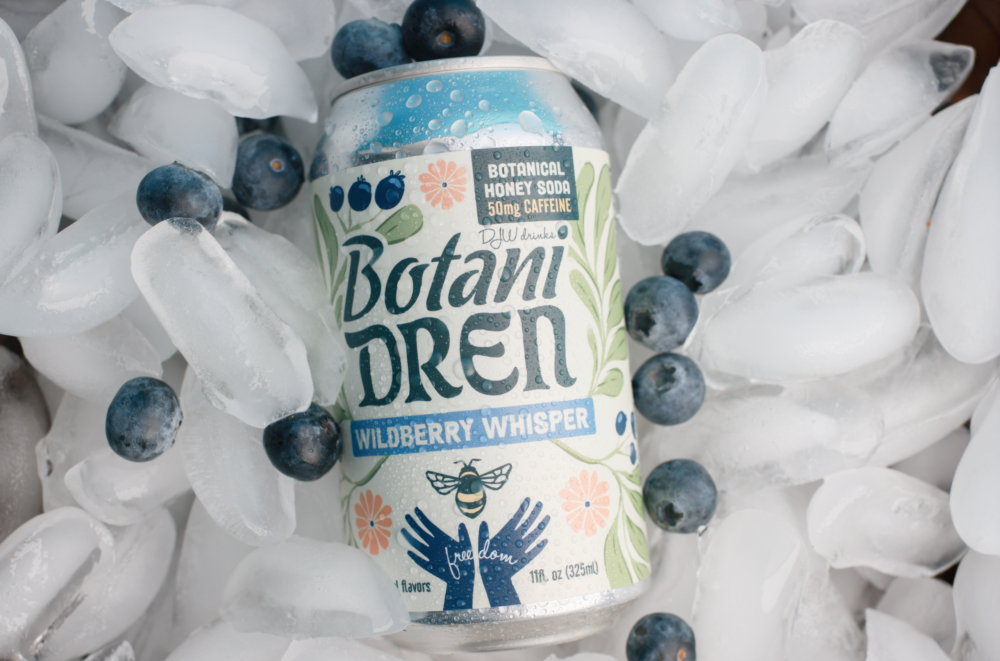 Austin commercial product photography Drenny pop Blueberry 