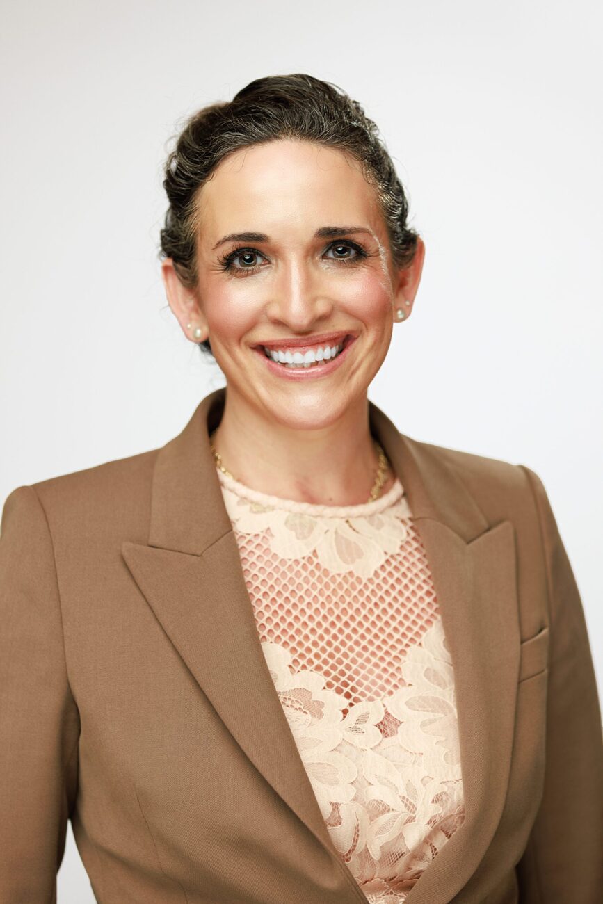 Attorney Headshot on light gray background