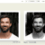 Casual headshot variations in Figma showing square color and black and white 1000x1000 PNG versions.